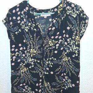 Philosophy Womens Floral Blouse Size S